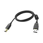 Vision Professional USB-kabel USB till USB typ B 3 m