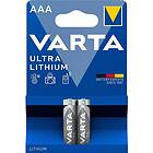 Varta Professional batteri 2 x AAA Li