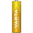 Varta Longlife 4106 batteri 12 x AA typ Alkalisk