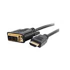 C2G 1m (3ft) HDMI to DVI Cable HDMI to DVI-D Adapter Cable 1080p M/M adapterkabel 1 m