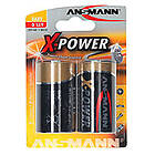 Ansmann X-POWER Mono D batteri 2 x D Alkalisk