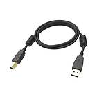 Vision Professional USB-kabel USB till USB typ B 1 m