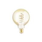 EGLO LED-glödlampa med filament form: G95 E27 4W varmt vitt ljus 2200 K