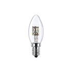 Segula LED-lysspære form: ministearinlys klar finish E14 1,7 W 2600 K
