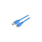 Prokord USB-kabel USB typ A till Micro-USB Type B 1 m