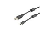 Prokord USB-kabel USB till mini-USB typ B 5 m