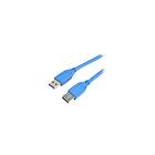 Prokord USB-kabel USB typ A till USB typ A 1 m