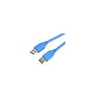 Prokord USB-kabel USB typ A till USB typ A 2 m