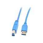 Prokord USB-kabel USB typ A till USB Type B 5 m