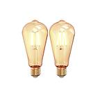 Filament Innr Smart Vintage LED-glödlampa med E27 4,5 W varmt vitt ljus 2200 K (paket om 2)