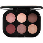 Connect In Colour Eye Shadow Palette Embedded In Burgundy 6,2g