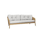 Cane-Line Ocean dynset Light brown Till 3-sitssoffa