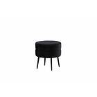 Venture Design Pot sittpuff Sort/svart 40 cm