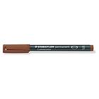 Staedtler Lumocolor permanent Superfine Brown