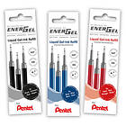 Pentel Refill Energel 3-pack 0,5 Blå