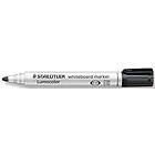 Staedtler Lumocolor Whiteboard Round Black