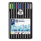 Staedtler Triplus Mixed Multi 10-set