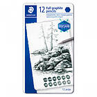 Staedtler Mars Lumograph Grafitpennor 12-pack