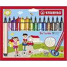 Stabilo Trio Scribbi Tuschpennor 14-pack