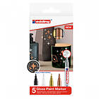 Edding Gloss Paint Marker Fine 5-set Metallic