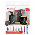 Edding Gloss Paint Marker Fine 8-set Metallic