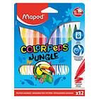 Maped Colorpeps Tuschpennor Jungle 12-pack