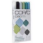 Copic Ciao 6-pack Sea