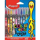 Maped Colorpeps Tuschpennor Monster 12-pack