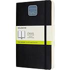 Moleskine Classic Soft Cover Expanded Black Plain