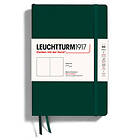 Leuchtturm1917 Notebook A5 Softcover Forest Green Linjerad