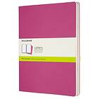 Moleskine Cahier XL Pink Ruled