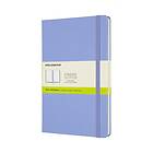 Moleskine Classic Hard Cover Large Hydrangea Blue Plain