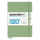 Leuchtturm1917 Notebook A5 120g Sage Olinjerad