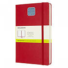 Moleskine Classic Hard Cover Expanded Red Ruled