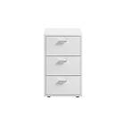 Scandinavian Choice Virginia Nattbord 35 cm med oppbevaring 3 Skuffer