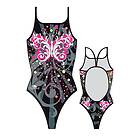 Turbo Butterfly Stars Thin Strap Swimsuit (Flicka)