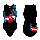 Turbo Waterpolo Love Forever Swimsuit (Flicka)