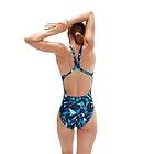 Speedo Allover Digital Powerback Swimsuit (Dame)