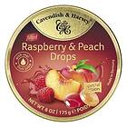 Peach Cavendish & Harvey Raspberry Drops 175g