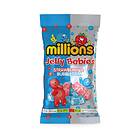 Millions Jelly Babies Strawberry & Bubblegum 190g