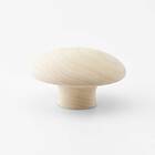 Beslag Design Knopp Mushroom Björk Diam 50