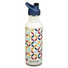 Klean Kanteen Classic Sport Cap Drickflaska Retro Dot 27 oz (800ml)