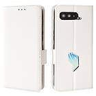 Asus ROG Phone 5 Fodral Litchi Vit