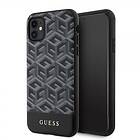 Guess iPhone 11 Skal G Cube MagSafe Svart