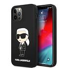 Karl Lagerfeld iPhone 12/iPhone 12 Pro Skal NFT Silicone Svart