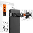 Spigen Google Pixel 7a Kameralinsskydd Glas.tR EZ Fit Optik 2-pack Svart