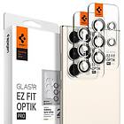 Spigen Samsung Galaxy S23 Ultra Kameralinsskydd GLAS.tR EZ Fit Optik Pro 2-pack Cream