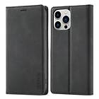 LC.IMEEKE iPhone 14 Pro Max Fodral med Kortfack Flip Svart