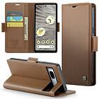 CaseMe Google Pixel 7a Fodral 023 Series Brun