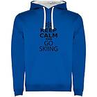 Kruskis Keep Calm And Go Skiing Two-colour Hoodie (Herr)